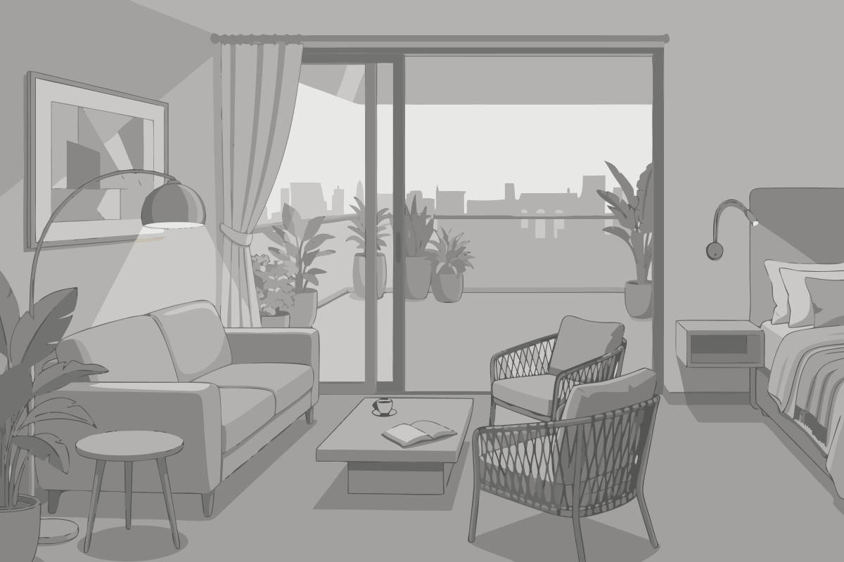 Suite Superior con Vista Lago